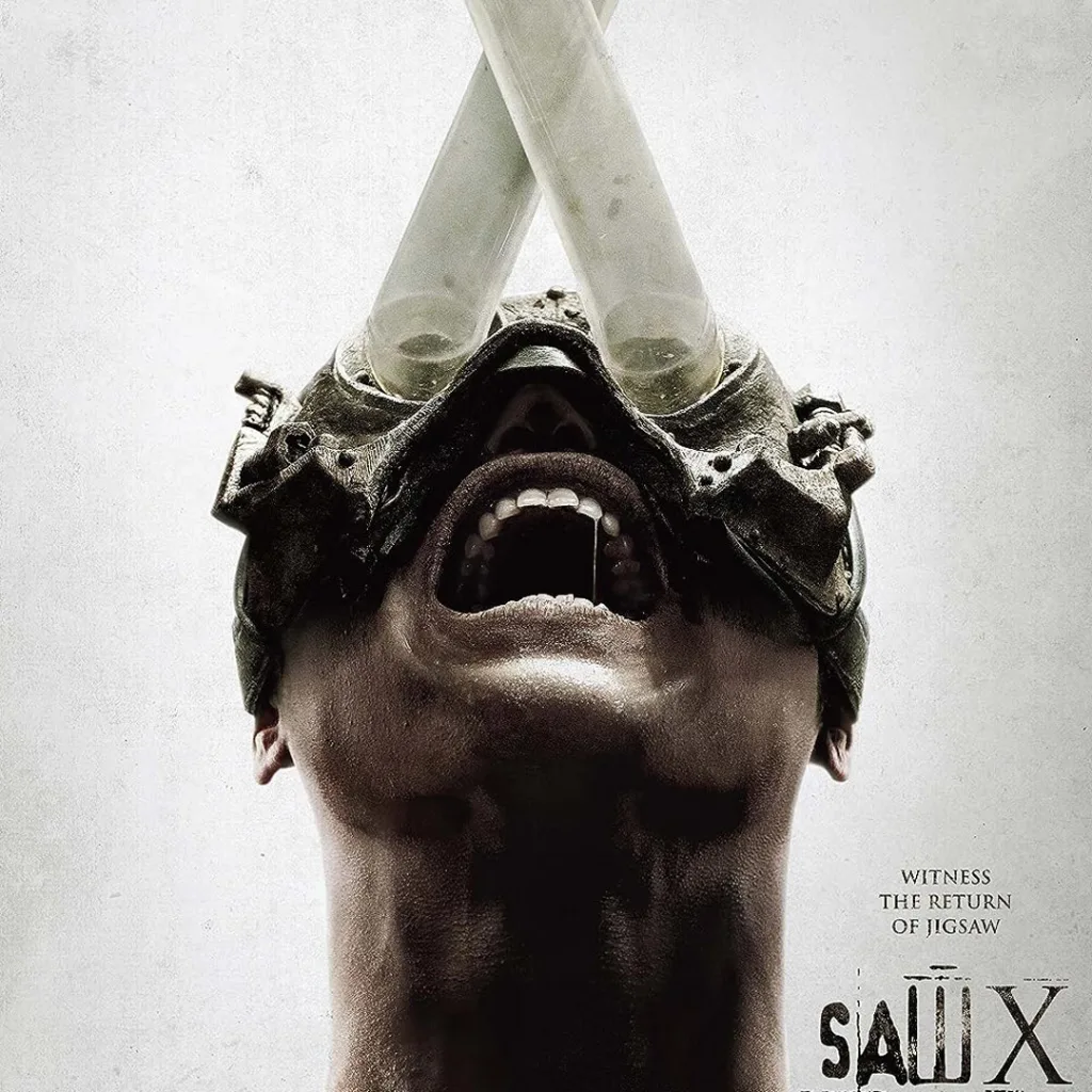 En iyi korku filmleri arasından saw x filminin kapak afiş fotoğrafı